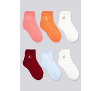 Calcetines Cortos Jordan Everyday Pack 6 Niños Multicolor talla M