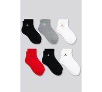 Calcetines Cortos Jordan Everyday Pack 6 Niños talla M