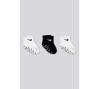 Calcetines Cortos Nike Pack 3 Bebé Negros talla 24M