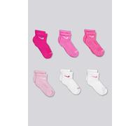 Calcetines Cortos Nike Performance Pack 6 Niños Multicolor talla XS