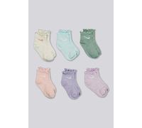 Calcetines Cortos Nike Ruffle Pack 6 Niños talla 2XS