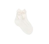 Calcetines Cortos perlé con Lazo Cóndor Talla 2 en Color Cava