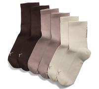 Calcetines cortos PUMA unisex (pack de 3), Accesoiros, Beige, 39-42 39-42