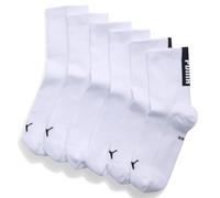 Calcetines cortos PUMA unisex (pack de 3), Accesoiros, Blanco, 43-46