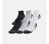 Calcetines cortos Under Armour Performance Tech™ unisex - Paquete de 6 Mod Gris / Mod Gris / Jet Gris XL