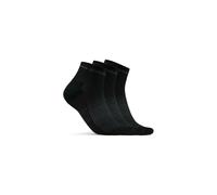 Craft Calcetines en paquete de 3 pares Core Dry Mid negro 43-45