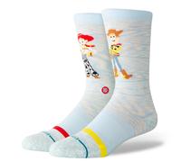 Calcetines Crew Stance Mejores Amigos - Azul Claro