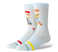 Calcetines Crew Stance Mejores Amigos - Azul Claro