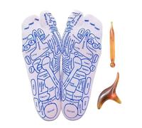 Calcetines de acupresión - Puntos Reflejos Curativos, Calcetines de Salud Mujer | Terapia holística de Zonas de Presión, Ayuda Calmante Para El Hogar Dolor De Pie Tratamiento De Relajación