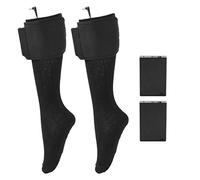 Calcetines De Algodón Con Calefacción, Calcetines Con Calefacción Para Calentadores De Pies, Para Acampar, Esquiar, Montar, Caminar