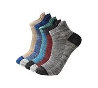 Calcetines de algodón para hombre, absorbentes, cómodos, cortos, de malla, de algodón, talla 1, a, 18-40