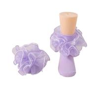 Calcetines de algodón suaves y transpirables para niños con delicado ribete de encaje para niñas, uso diario, diseño de varios colores, calcetines de pantorrilla para niños con encaje, J, S