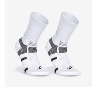 Calcetines de balonmano MID lote de 2 pares adulto, HB500 blanco 31/34