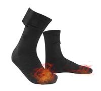 Calcetines de calefacción USB, calentadores de pies de calentamiento rápido, calcetines largos y cálidos de invierno, para clima frío, alimentados por USB, para senderismo, caminar, deportes al aire