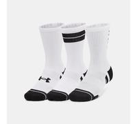 Calcetines de Fitness Under Armour Perf Tech Nov 3Pk Crew Blanco 47.5 - 50.5