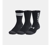 Calcetines de Fitness Under Armour Perf Tech Nov 3pk Crew Negro 36.5 - 42