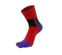 Calcetines de cinco dedos 5 Pares De Calcetines Con Dedos Del Pie For Hombre Otoño Invierno Gruesos Algodón Cálidos Absorbentes Adecuado para correr, andar en bicicleta y otros d(5 pairs color3)