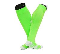 Calcetines De Compresión Antideslizantes Con Suela De Nylon. Verde Fluorescente * 3 Doble