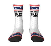 Calcetines De Compresión Campaña Política De Beto Para Gobernador De Texas Calcetines Deportivos Moda Antiolores Calcetiness Para Baloncesto Gimnasio Esquí 40 Cm