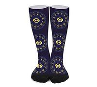 Calcetines De Compresión Cáncer En Círculo Transpirables Cómodos Calcetines De Trekking, Para Deporte, Gimnasio, Senderismo, 50cm