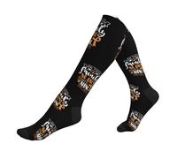 Calcetines De Compresión Concientización Sobre El Cáncer De Riñón Deporte Socks Antiampollas Adultos Medias Cómodos Calcetines Vuelos Para Circulación Mujeres 50Cm
