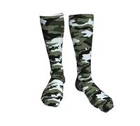 Calcetines De Compresión Estampado De Camuflaje Calcetines De Trekking Divertidos Calcetines Atléticos Transpirables Calcetines La Bici, Para Yoga, Baloncesto, 50cm