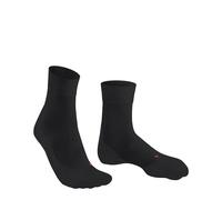 FALKE RU4 Endurance Comopression W So algodón hilo funcional con compresión 1 par, Calcetines para correr Mujer, Negro Black 3000, 37-38