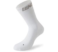 Calcetines de compresión Lenz 6.0 Mid, negro/rojo, 45-47