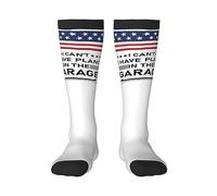 Calcetines De Compresión No-Puedo-Tengo-Planes-En-El-Garaje-Mecánico-De-Coches Calcetines Altos Multicolor Calcetiness De Fantasía Para Baloncesto Bicicleta Gimnasio 40 Cm
