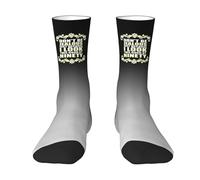 Calcetines De Compresión No Tengas Celos Solo Porque Me Veo Así De Bien A Los Noventa Años. Calcetines De Ciclismo Antideslizante Calcetine Cortos Transpirables Medias Para Ciclismo 40CM