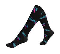Calcetines De Compresión Soy Una Guerrera De La Concientización Sobre El Cáncer Medias Compresion Antideslizantes Medias Hasta La Rodilla Suaves Calcetines Vuelos Para Mujeres Recuperación 50Cm