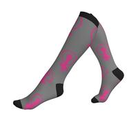 Calcetines De Compresión Un Símbolo Del Feminismo Deporte Socks Transpirables Calcetines Vuelos Suaves Adultos Medias Para Mujeres Circulación 50Cm