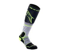 Calcetines de Cross Alpinestars Pro Negro/Gris/Amarillo FlúorS Negro,Gris,Amarillo Flúor