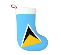 Calcetines de decoración de Navidad, bandera de WHJDPP de Santa Lucía, decoración del hogar, suaves y cómodos para oficina, árbol de Navidad, chimenea