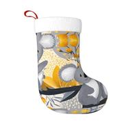 Calcetines de decoración de Navidad con diseño de HJFCZH de dos koalas felices, decoración del hogar, suaves y cómodos para oficina, árbol de Navidad, chimenea