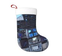 Calcetines de decoración de Navidad con texto en inglés "HJFCZH Cabin of the Future", decoración del hogar, suaves y cómodos para oficina, árbol de Navidad, chimenea