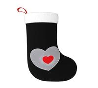 Calcetines de decoración de Navidad, con texto en inglés "HJFCZH Love in the Bubble", decoración del hogar, suaves y cómodos para oficina, árbol de Navidad, chimenea