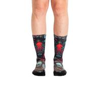 Calcetines de deporte, crossfit, ciclismo, running, Ridefyl Conspirasea ML