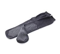 Calcetines de doble peldaño Bariátricos para prevención de caídas, color gris (par) - calcetines más grandes, más anchos y largos - como los utilizados por NHS