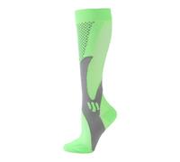 Calcetines De Esgrima, Calcetines Deportivos Altos Y Largos for Niños Y Adultos, Mangas De Seguridad Unisex Que Cubren Las Piernas, Equipamiento Profesional De Esgrima(Green,M)
