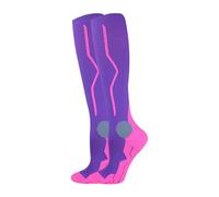 Calcetines De Esgrima, Calcetines Estándar De Esgrima For Espada, Sable Y Florete, Transpirables Y Que Absorben La Humedad, Calcetines Deportivos Unisex De Caña Alta(XS,Version E)
