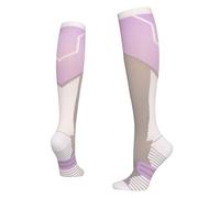 Calcetines De Esgrima, Calcetines Estándar De Esgrima For Espada, Sable Y Florete, Transpirables Y Que Absorben La Humedad, Calcetines Deportivos Unisex De Caña Alta(L,Version C)