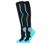 Calcetines De Esgrima, Calcetines Estándar De Esgrima For Espada, Sable Y Florete, Transpirables Y Que Absorben La Humedad, Calcetines Deportivos Unisex De Caña Alta(XL,Version P)