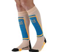 Calcetines de esquí Monnet MI-BAS FUSION (NARANJA/AZUL)