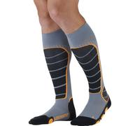 Calcetines de esquí Monnet MI-BAS SKI FREERIDE (GRIS/NARANJA)