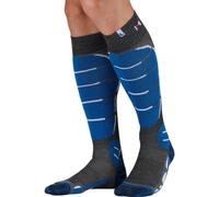Monnet - Calcetines de esquí - Ski Light Socks Bleu de Lana - Talla 43-44 - Azul Azul 43-44