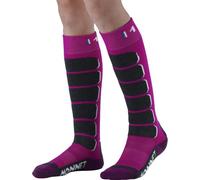 Calcetines de esquí para niños Monnet Snow Park (Rosa)