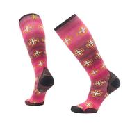 Calcetines de esquí Smartwool Mujer Esquí Zero Cushion Caminos cruzados P Ski (POWER PINK)