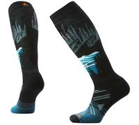 Smartwool - Calcetines de esquí mujer - W Ski Full Cushion Alpine Auroras OTC Socks Black para Mujer - Talla S - Negro Negro S