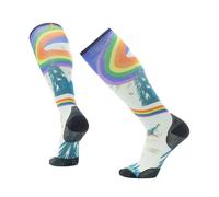 Calcetines de esquí Smartwool Zero Cushion OTC Rainbow Trails Print (Laguna Blue)